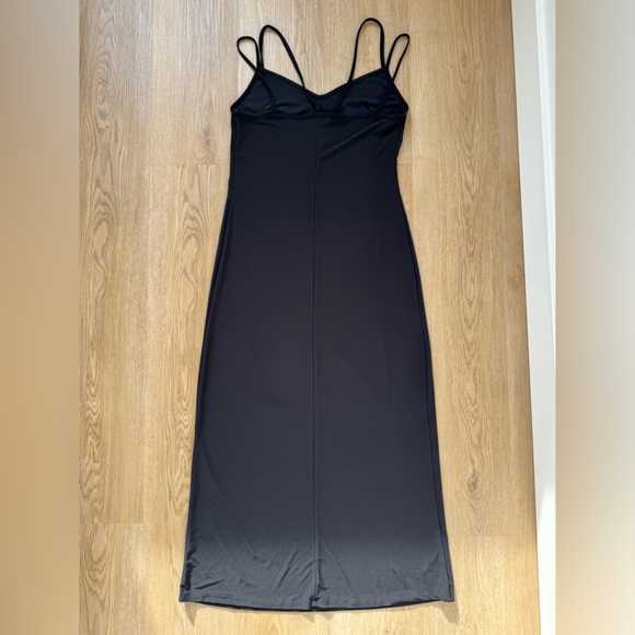 Stradivarius Black Backless Dress - Picture 2 of 3